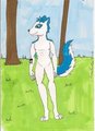 commission - wolf/husky