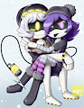 N X UZI by dizzythecat20