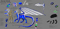 Doran Eirok quadrupedal refsheet: 2023 update by Doran
