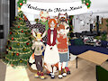 Nora Xmas Foxes Party