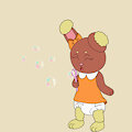 Bubble Blowing Buneary -By l1llily-