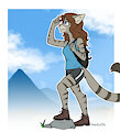 Adventure Cat by QuincyConnally