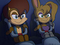 Sally And Bunnie's Great Escape  (Comm)