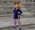 Rebecca Cunningham - business power suit by BryanX