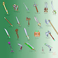 Weapon Sheet 1 Brotherhood and Chaotix