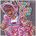 Telegram sticker remake giggling PVC princess puppy!