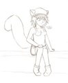 Sonia the grey Squirrel