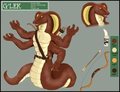 G'lek Reference - Jupiterfox Commission by Glek