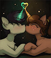 Pony Kiss by MarsMiner