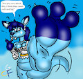KangaBlue Footpaw stomp pov by TheRedSkunk