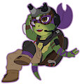 Chibi Bayverse Donnie by Fluffaros