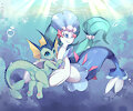 Vaporeon and Primarina