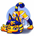 Ankha jack-o-pose