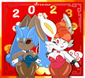 Year of the buns-Bunny outfit (Comm Alt)