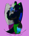 LWolfeh and his mate~ by Strayfox