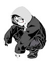 Oversize hoodie Jin