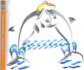 A Dolphin Pair by Jaime (1998)