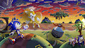 Sonic Collage Part 1 by V3RG3