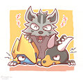 Mightyena & Manectric & Houndoom,