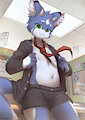 Office 💼 [ Commission ] by echOwOcha