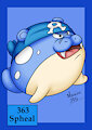 pokedex 363 Archie Anthro Spheal