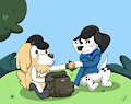 Camp friends by rouyuki