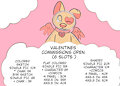 Valentines commissions open( 6 slots open) by Darnell