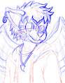 wip painting by Dlweedo