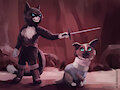 Kitty and Perrito