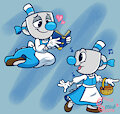 Mugman as Belle
