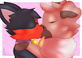 Cute kiss by alecrc