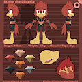 Marco the Phoenix - Refsheet