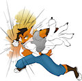 A Punch by WereFox