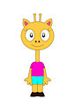 Ruth the Giraffe front facing