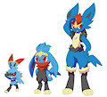 Lucario/Cinderace Line by xiardoruzo