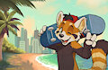Beach Laguna by pandapaco