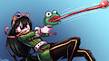 #640 PDQ - Frogun Hero by lumineko