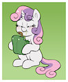 Sweetie Belle enjoys a Sweet Bell