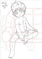 Lineart - WIP Miles (oc) by MilesWaltz
