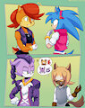 Multidimentional half siblings meeting each other.