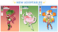 Adoptables - Flower Girls
