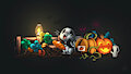 Angel on Halloween