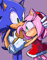 Sonamy art for Valentine's by randomguy999