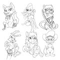Sick day sketches by joykill