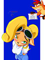 Valentines 2023 - Coco Bandicoot by JnGArt