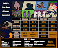 Price Sheet Update by JackiePancoon