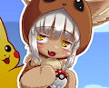 Eevee & Nanachi by BunePoster