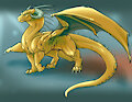 Brass Dragoness by danjiisthmus