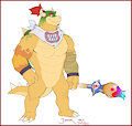 Tentative adult Junior design by BonfireDemon