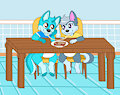 Spaghetti Pups -By NazzNikoNanuke-